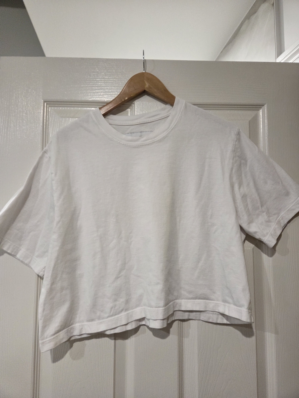 Province of Canada Monday Crop Tee Bundle Black White Size L Made in Canada - Picture 2 of 8